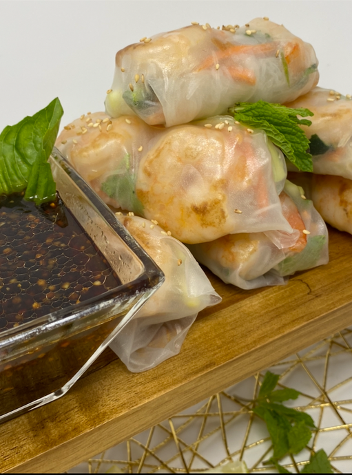 Vietnamese Spring Rolls with Shrimp