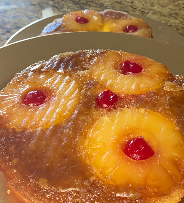 Caramelized Pineapple Upside-Down Cake